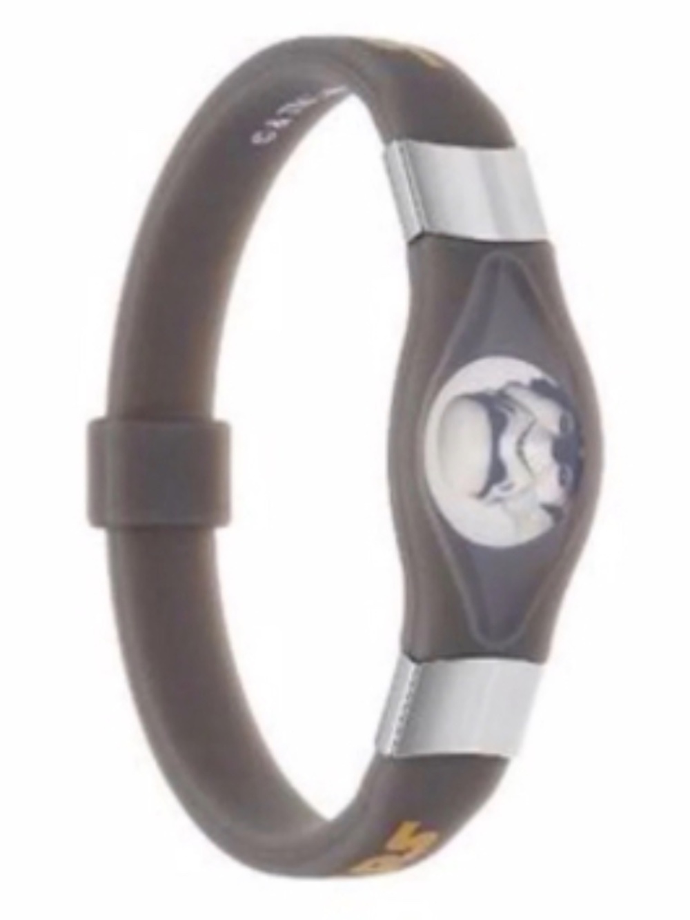 DISNEY Star Wars Stormtrooper Bracelet Unisex Silicone Gray Gift Box NWT